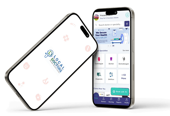 Local Doctor App Mockup